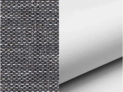 Detail produktu NABBI Limia rozkladacia pohovka sivá (Berlin 01) / biela (Soft 17)