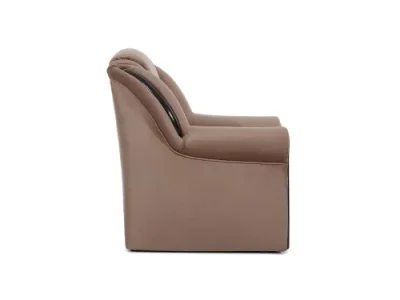 Detail produktu NABBI Latino 3+1+1 rozkladacia sedacia súprava tmavohnedá