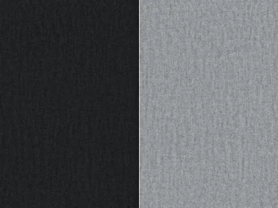 Detail produktu NABBI Deramo U L rohová sedačka u s rozkladom čierna / svetlosivá