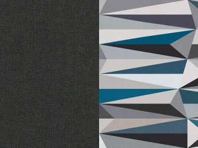 Detail produktu NABBI Nora rozkladacia pohovka čierna / vzor