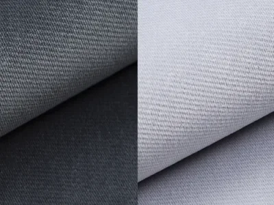 Detail produktu NABBI Salerno P rohová sedačka s rozkladom tmavosivá / svetlosivá