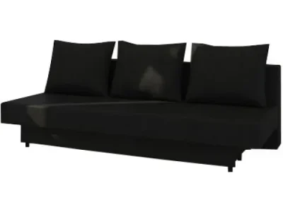 Detail produktu NABBI Almada rozkladacia pohovka s úložným priestorom čierna