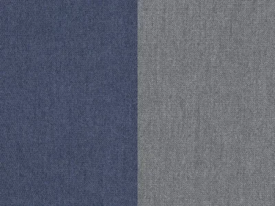 Detail produktu NABBI Otelo P rohová sedačka s rozkladom a úložným priestorom modrá / sivá