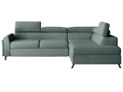 Detail produktu NABBI Korense P rohová sedačka s rozkladom a úložným priestorom mentolová (Cover 70)