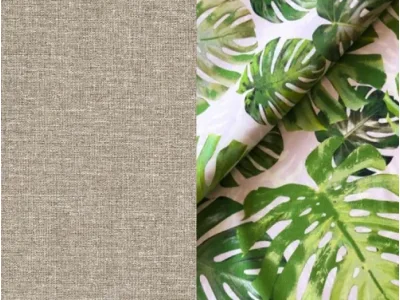 Detail produktu NABBI Aveza U L/P rohová sedačka u s rozkladom svetlohnedá / vzor