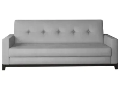 Detail produktu NABBI Soria rozkladacia pohovka s úložným priestorom svetlosivá (Monolith 84) / orech