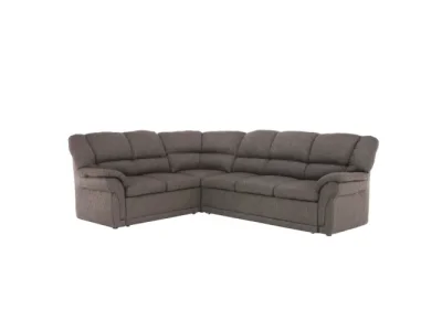 Detail produktu KONDELA Amelia L rohová sedačka s rozkladom a úložným priestorom hnedá