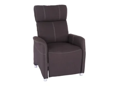 Detail produktu KONDELA Forest relaxačné kreslo čokoládová