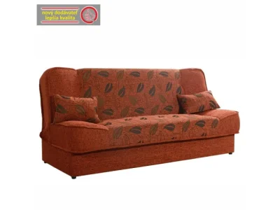 Detail produktu KONDELA Asia New rozkladacia pohovka s úložným priestorom tehlová / vzor