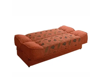 Detail produktu KONDELA Asia New rozkladacia pohovka s úložným priestorom tehlová / vzor