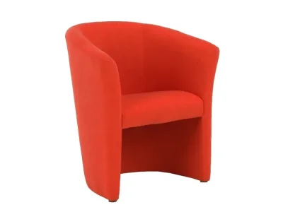 KONDELA Cuba konferenčné kreslo oranžová