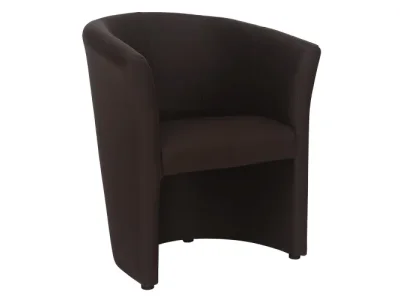 KONDELA Cuba konferenčné kreslo hnedá