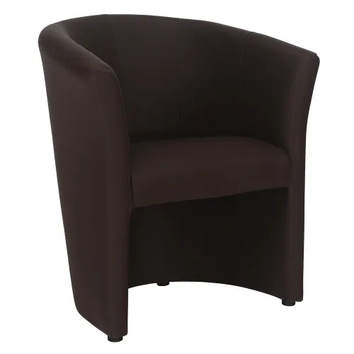 KONDELA Cuba konferenčné kreslo hnedá