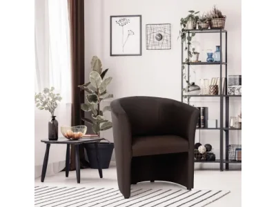 Detail produktu KONDELA Cuba konferenčné kreslo hnedá