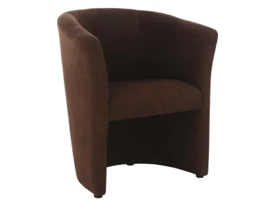 KONDELA Cuba konferenčné kreslo hnedá