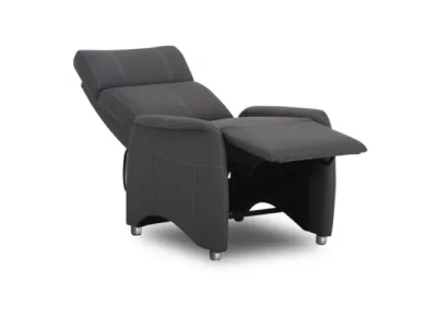 Detail produktu KONDELA Forest relaxačné kreslo sivá