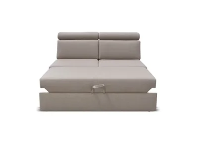 KONDELA Marieta 2 BB ZF rozkladacia dvojsedačka béžová