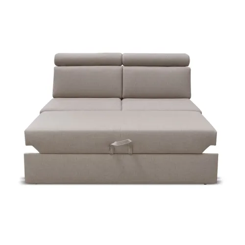 KONDELA Marieta 2 BB ZF rozkladacia dvojsedačka béžová