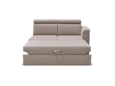 KONDELA Marieta 2 1B ZF P otoman s rozkladom béžová