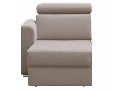 KONDELA Marieta 1 BB L jednosedačka béžová