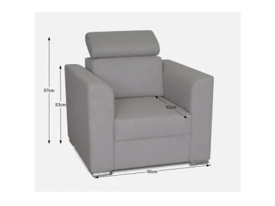 Detail produktu KONDELA Marieta kreslo béžová