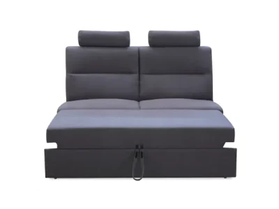 KONDELA Born 3 BB ZF ZZ dvojsedačka sivá