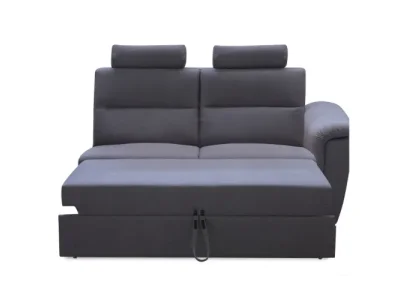 KONDELA Born 3 1B ZF ZZ P dvojsedačka sivá