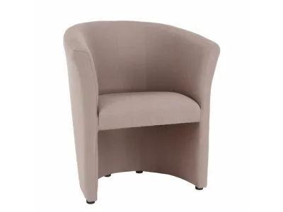 KONDELA Cuba konferenčné kreslo pudrovo-ružová