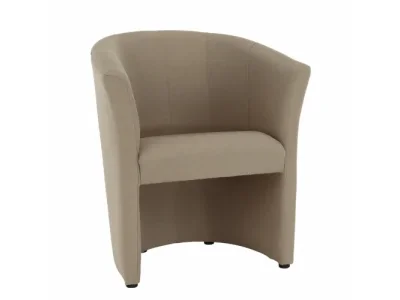 KONDELA Cuba konferenčné kreslo béžová