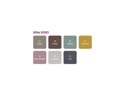 Detail produktu KONDELA Boby L rohová sedačka so záhlavím sivobéžová (taupe)