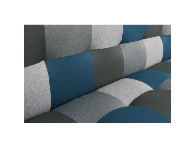 Detail produktu KONDELA Alabama rozkladacia pohovka s úložným priestorom modrá / sivá