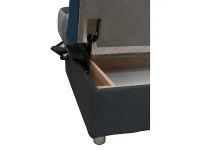 Detail produktu KONDELA Alabama rozkladacia pohovka s úložným priestorom modrá / sivá