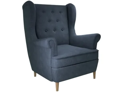 Detail produktu NABBI Aveiro 1F kreslo (ušiak) modrá