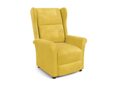 HALMAR Agustin 2 relaxačné kreslo (ušiak) horčicová