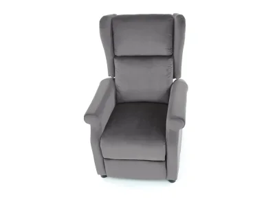 Detail produktu HALMAR Agustin 2 relaxačné kreslo (ušiak) sivá