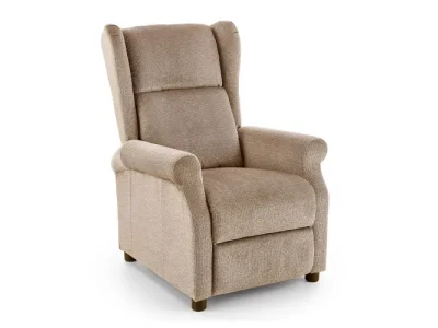 HALMAR Agustin M relaxačné kreslo (ušiak) béžová