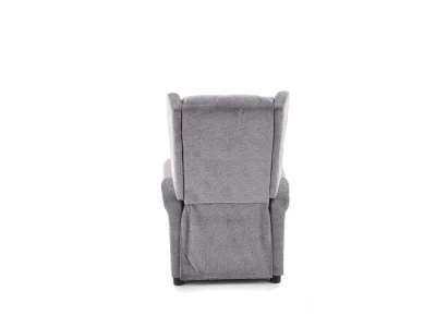 Detail produktu HALMAR Agustin M relaxačné kreslo (ušiak) sivá