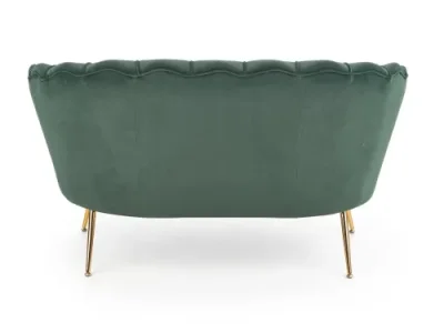 Detail produktu HALMAR Amorinito XL pohovka tmavozelená / zlatá