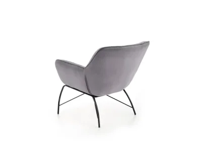 Detail produktu HALMAR Belton kreslo sivá