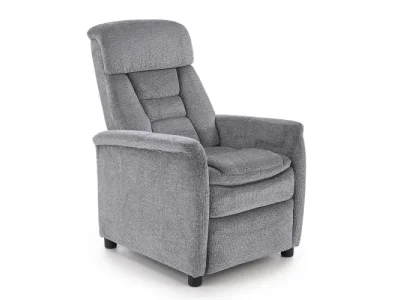 HALMAR Jordan relaxačné kreslo sivá