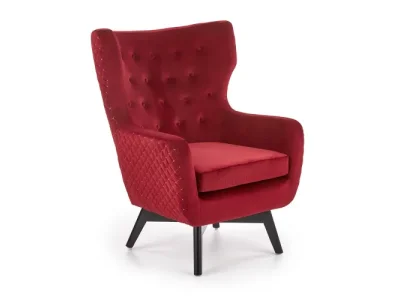 HALMAR Marvel kreslo (ušiak) bordová