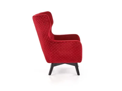 Detail produktu HALMAR Marvel kreslo (ušiak) bordová