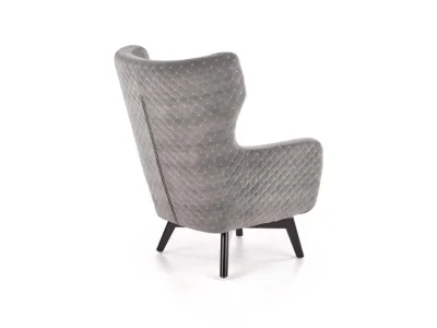 Detail produktu HALMAR Marvel kreslo (ušiak) sivá