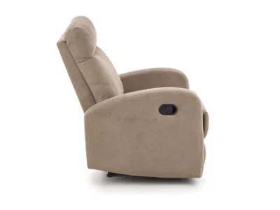 Detail produktu HALMAR Oslo 1S relaxačné kreslo béžová