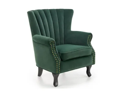 HALMAR Titan kreslo tmavozelená