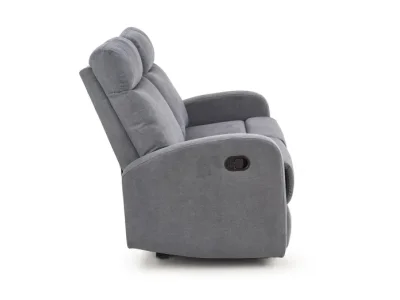 Detail produktu HALMAR Oslo 2S relaxačná dvojsedačka tmavosivá