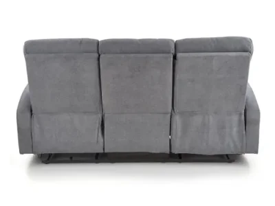 Detail produktu HALMAR Oslo 3S relaxačná trojsedačka tmavosivá