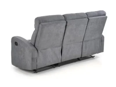 Detail produktu HALMAR Oslo 3S relaxačná trojsedačka tmavosivá