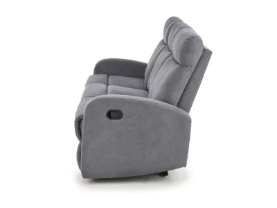 Detail produktu HALMAR Oslo 3S relaxačná trojsedačka tmavosivá