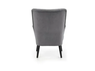 Detail produktu HALMAR Delgado kreslo sivá / čierna